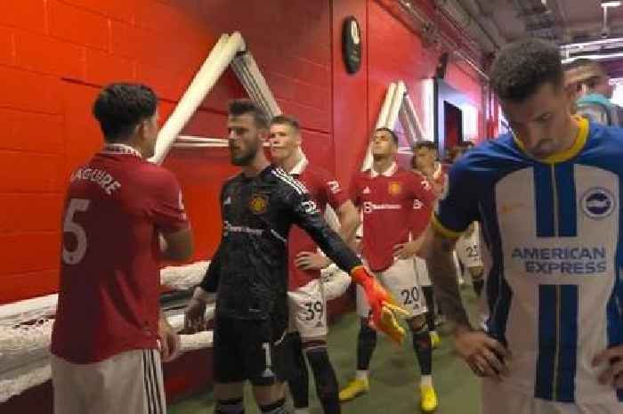 Harry Maguire lined up Man Utd stars on wrong side of the tunnel - but for good reason