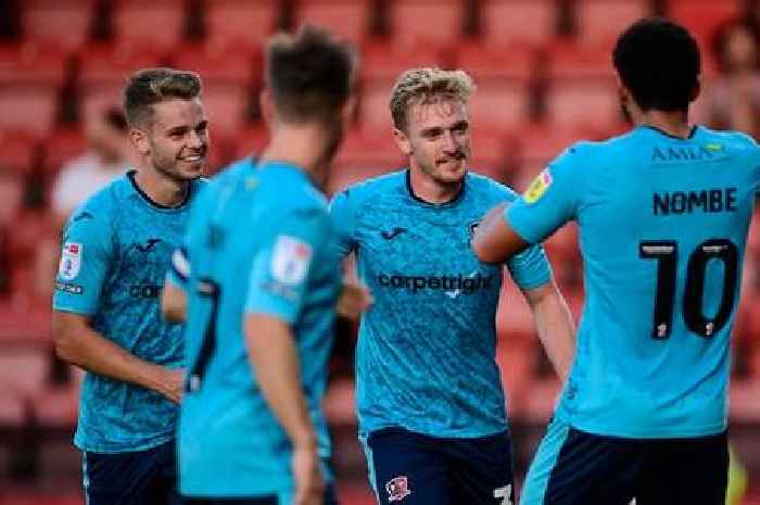 History-making Exeter City record biggest away win ever in 7-0 victory at Cheltenham Town
