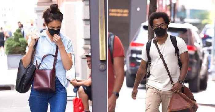 Katie Holmes Spotted On Romantic SoHo Stroll With Boyfriend Bobby Wooten III — See Photos!