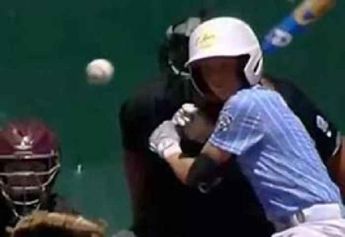 Little Leaguer Hugs Pitcher After Getting Drilled in the Head