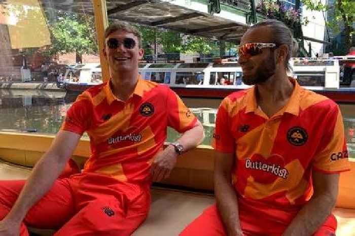 A barge ride around Birmingham with Phoenix pair Chris Benjamin & Imran Tahir