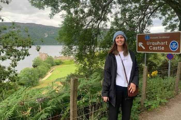 Brave young nurse with cancer travels to Scotland to complete bucket list before dying