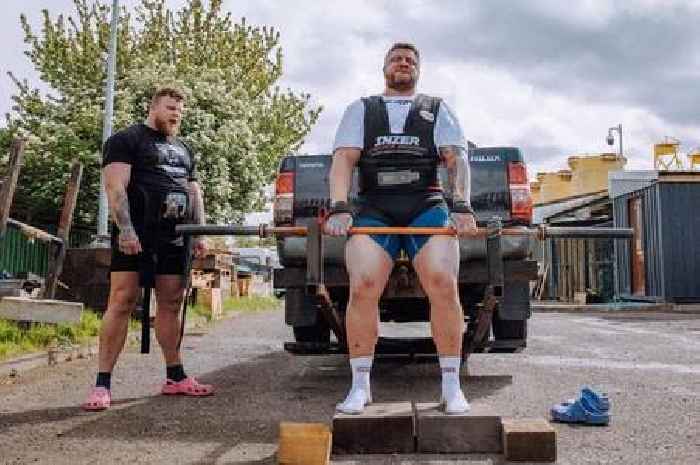World's strongest brothers left to train in car park after being evicted from warehouse