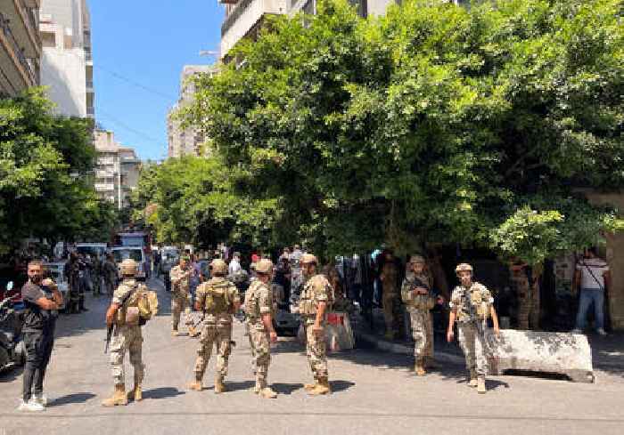 Armed man takes hostages at Lebanese commercial bank