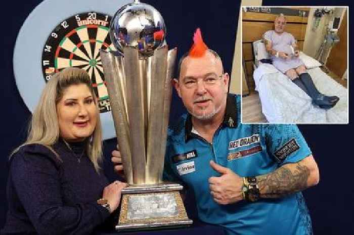 Darts world champion Peter Wright out of surgery as wife provides positive update