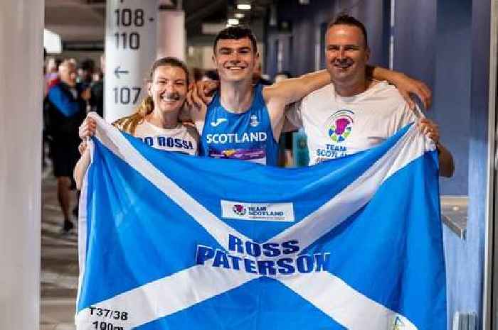 Paisley sprinter Ross Paterson opens up on 'unreal' Commonwealth Games experience