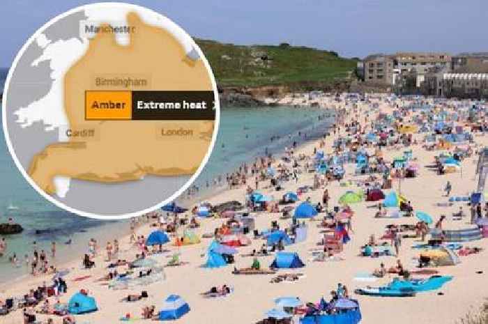 UK weather: Met Office hour-by-hour Somerset forecast amid 'extreme heat' warning