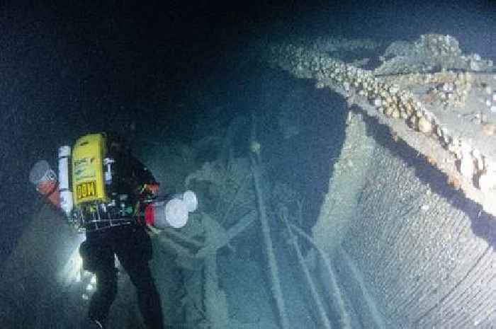 Divers find World War One US shipwreck missing since 1917 near Cornwall coast