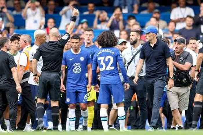 Chelsea supporters fume over Cristian Romero hair pull on Marc Cucurella as Tottenham grab draw