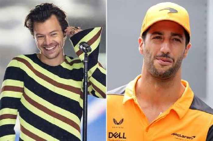 Harry Styles 'shows support' for Daniel Ricciardo as McLaren look to oust popular Aussie