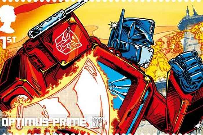 Royal Mail unveils its Augmented Reality Transformers stamps set