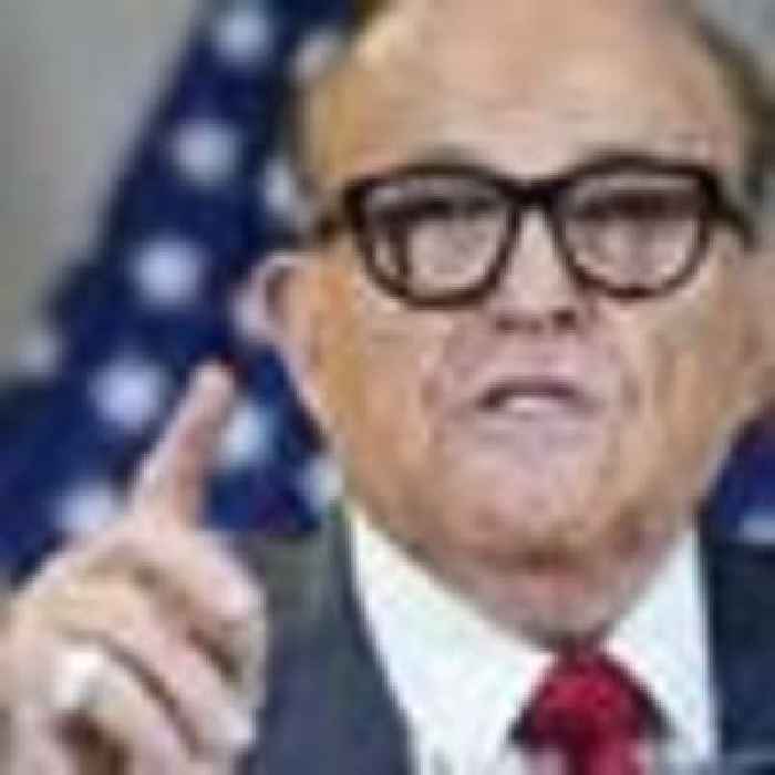 Rudy Giuliani, former lawyer for Donald Trump, target of election probe