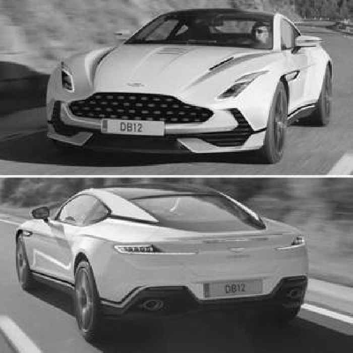 Unofficial Aston Martin DB12 Takes the Mantle of an Edgy, Modern Grand Tourer
