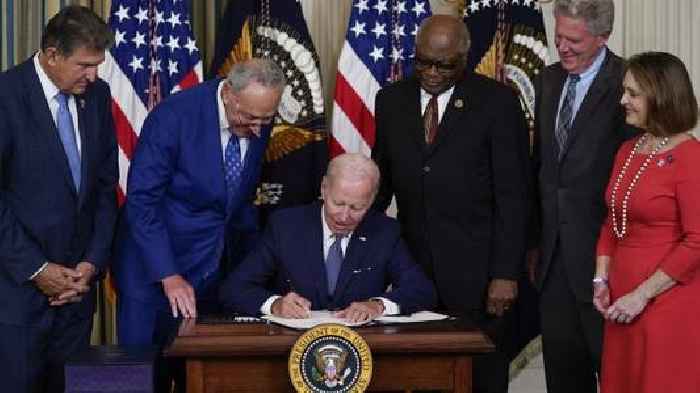 President Biden Signs Massive Climate And Health Care Legislation