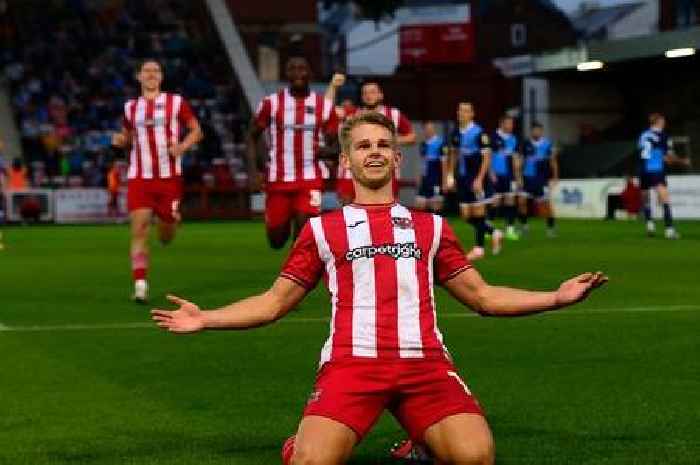 Exeter City 3 Wycombe Wanderers 1 - Grecians bounce back to win in style