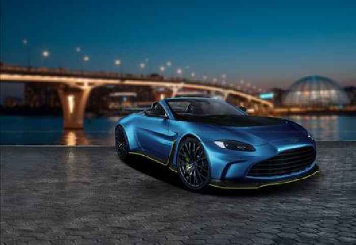 2023 Aston Martin V12 Vantage Roadster Gets Unofficial Reveal to Spill All Goodies