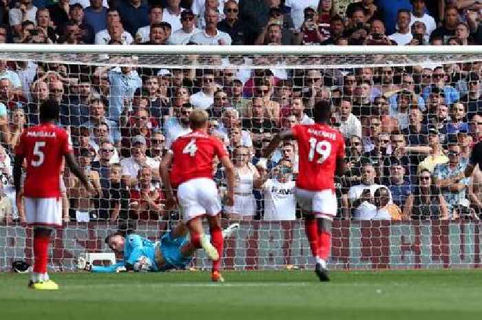 Picture shows what Jesse Lingard did in key moment of Nottingham Forest win over West Ham