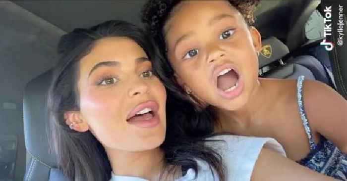 Kylie Jenner & Daughter Stormi Webster Sing Along To Travis Scott In Adorable New TikTok