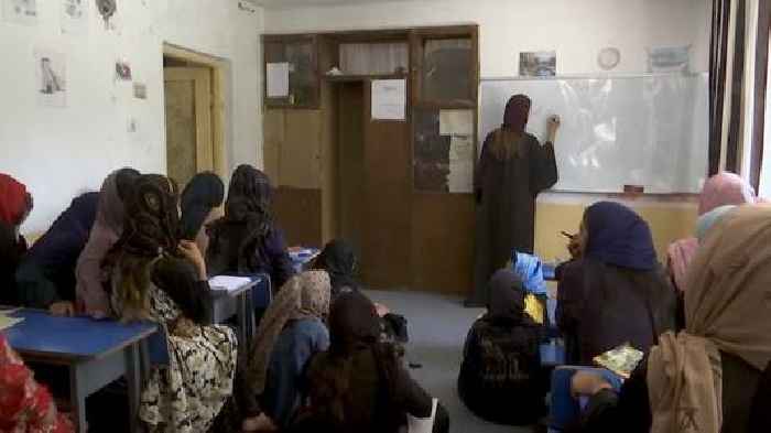 Afghan Teachers Are Finding Ways Around Taliban's School Ban For Girls