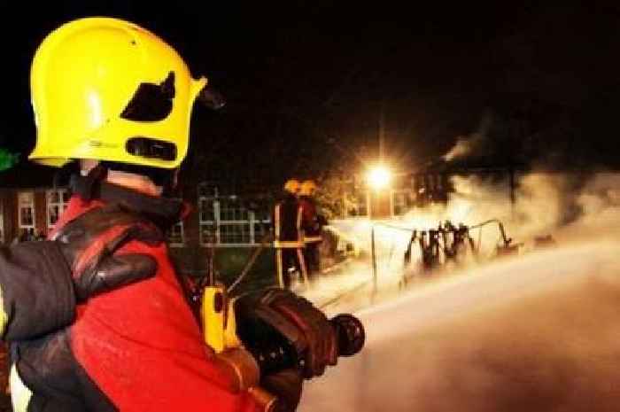 Eighteen firefighters battle house blaze in Edgbaston