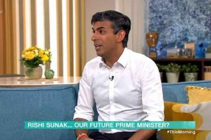ITV This Morning fans slam Rishi Sunak as he shares his McDonalds order