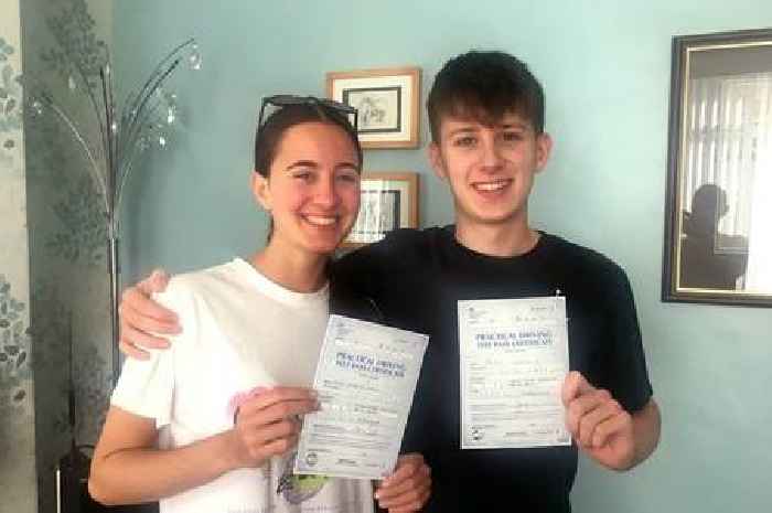 Twins pass driving tests at exact same time on same date in same place
