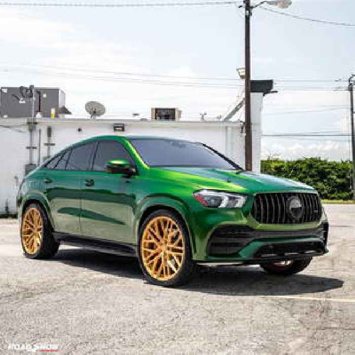 Tuned Mercedes-AMG GLE 63 S Coupe Deserves the Gold Medal… at a Kitschy Car Contest