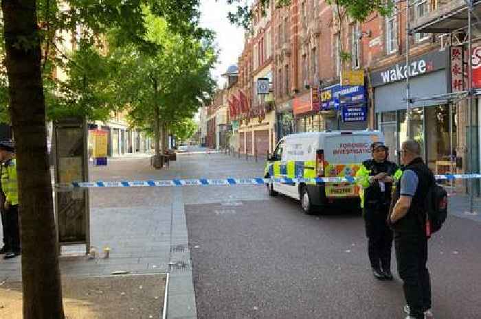 Man critically ill in hospital with head injuries after Leicester city centre assault