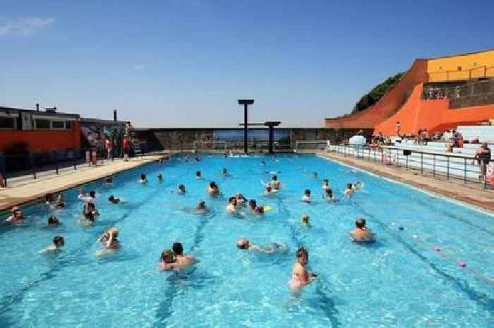 Hot weather sees Somerset lido on course for record breaking season