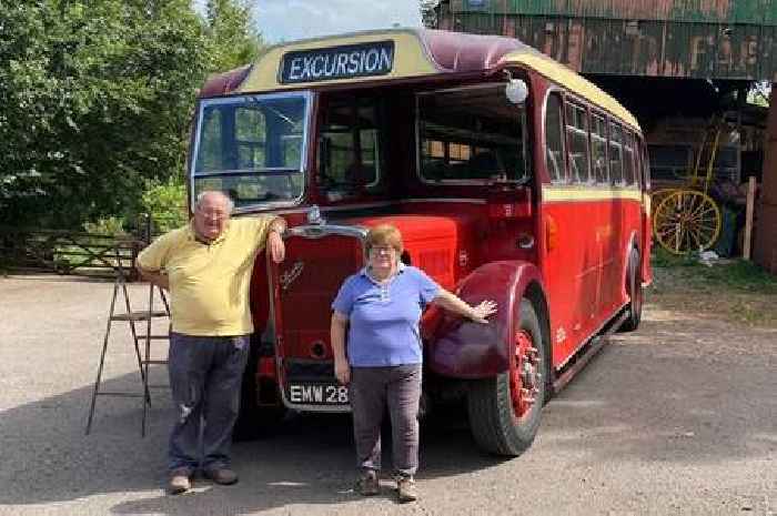 The Somerset couple that saved a 1960s bus and brought it back to life