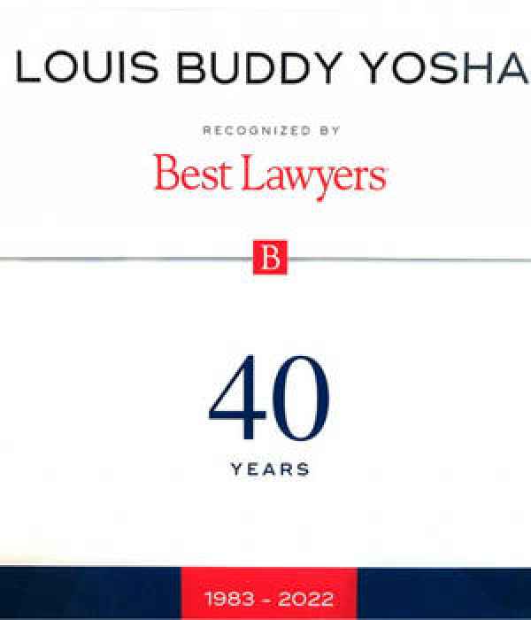 Best Lawyers in America Recognized Four Lawyers with Yosha Cook & Tisch, Brandon Yosha Among Youngest Ever Recognized