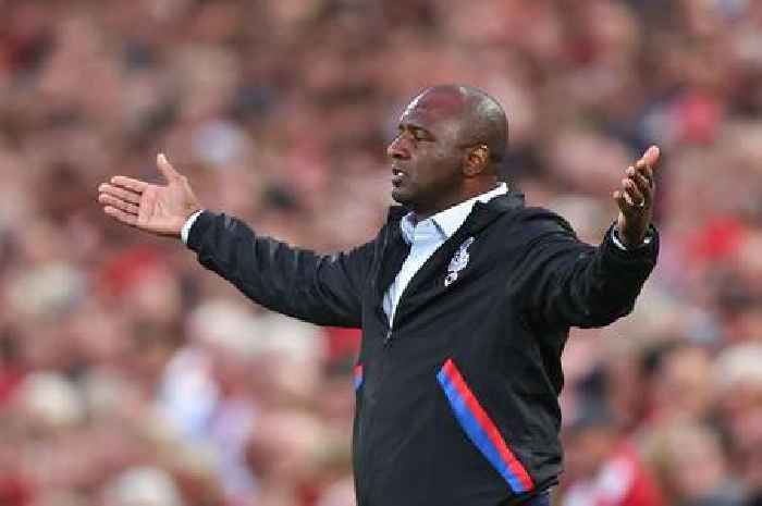 Patrick Vieira highlights what Crystal Palace must do to pick up first win vs Aston Villa
