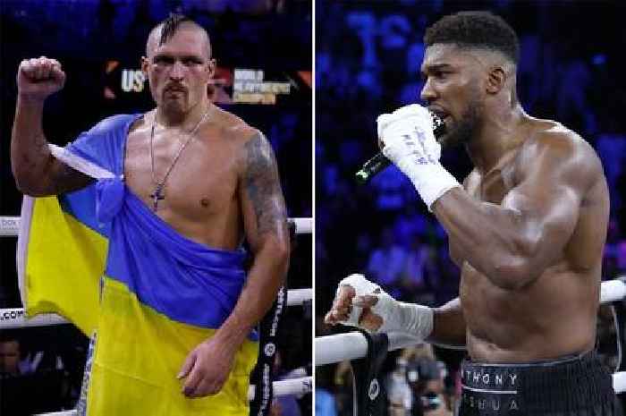 Anthony Joshua sparks fury for 'tone deaf' comments on Russia's invasion of Ukraine