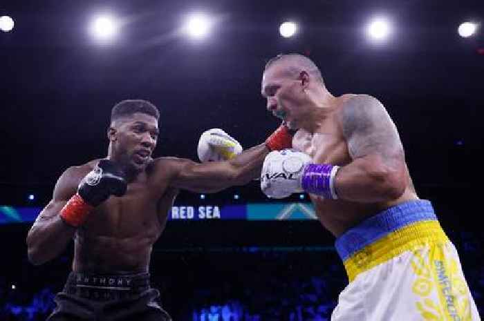 Anthony Joshua still earns mouth-watering fee despite losing to Oleksandr Usyk again