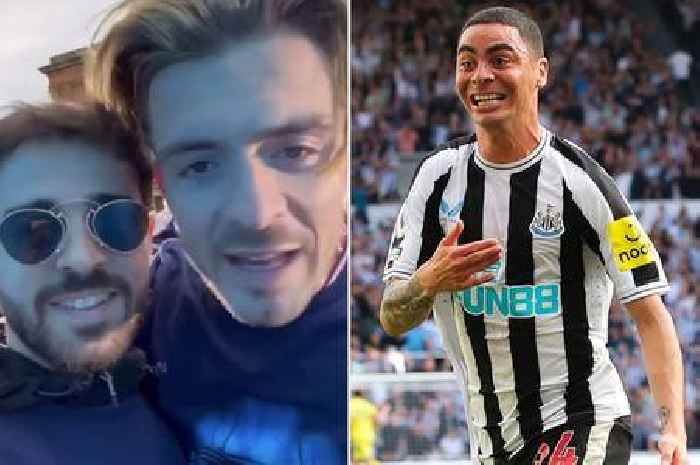 Newcastle fans slaughter Jack Grealish for 'karma' Miguel Almiron comments