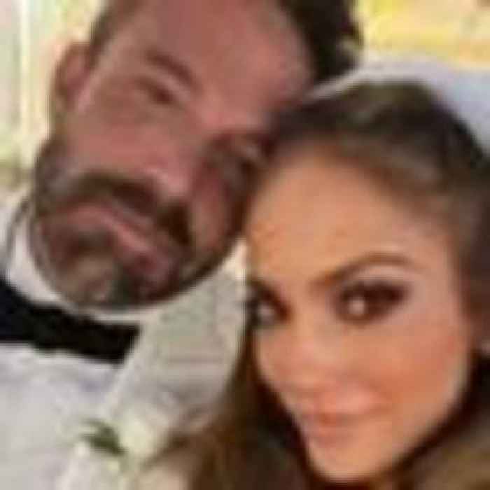 Jennifer Lopez and Ben Affleck tie the knot for a second time in big white wedding