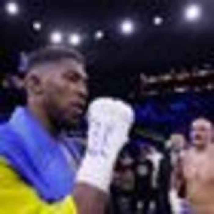 'I let myself down': Anthony Joshua speaks out over behaviour after Usyk defeat