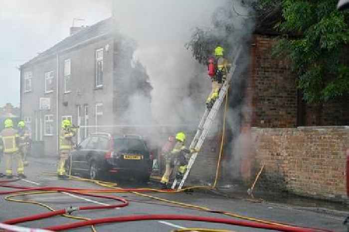 Live updates as firefighters tackle blaze in Grimsby street