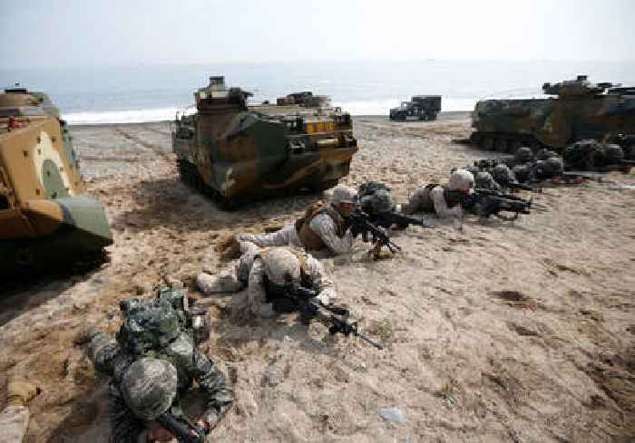 S.Korea, US begin largest military drills in years amid N.Korea backlash