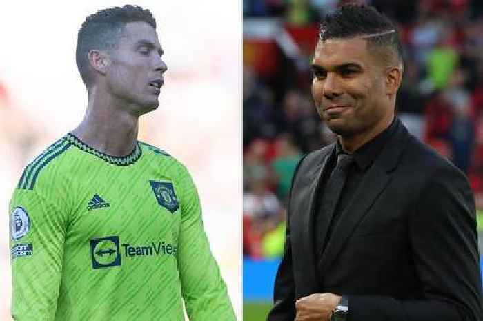 Casemiro begs 'incredible' Cristiano Ronaldo to stay with him at Man Utd