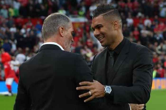 Casemiro goes straight to Man Utd legend Roy Keane after completing transfer