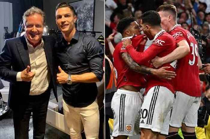 Cristiano Ronaldo fanboy Piers Morgan slaughtered for pre-match tweet before Man Utd win