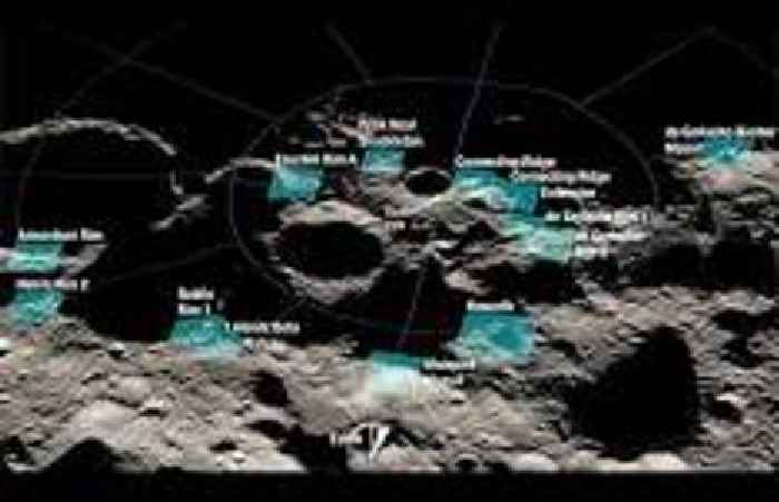NASA Identifies Candidate Regions for Landing Next Americans on Moon