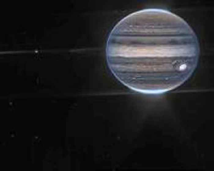 Webb's Jupiter images showcase auroras, hazes