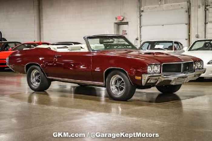 1970 Buick GS 455 V8 Convertible Had the Same Owner for Almost Four Decades