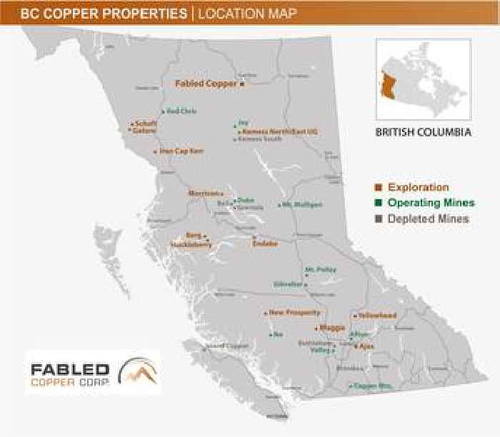 Surface Sampling on Fabled Copper's Toro Property Reports 1.46% Copper
