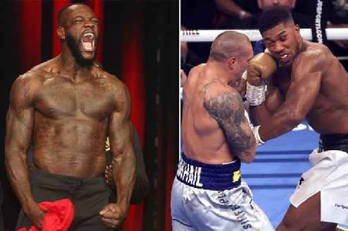 Deontay Wilder hits out at rival Anthony Joshua for his Oleksandr Usyk post-fight rant