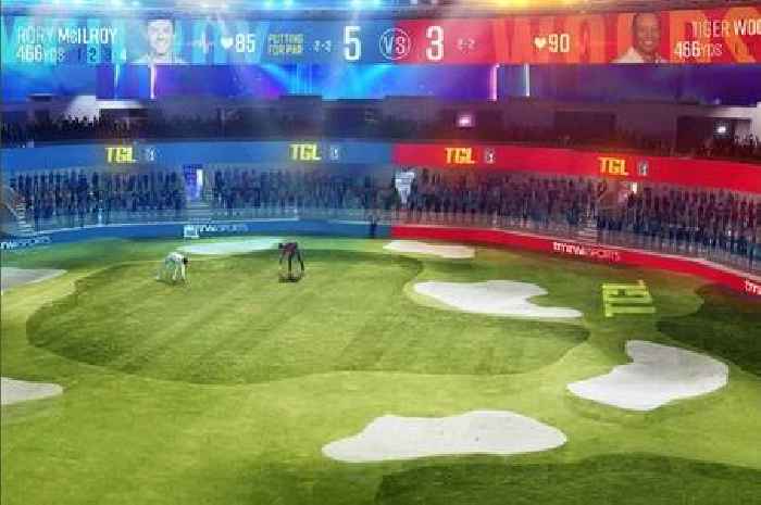 Tiger Woods and Rory McIlroy launch 'tech-infused' event inside stadium to rival LIV