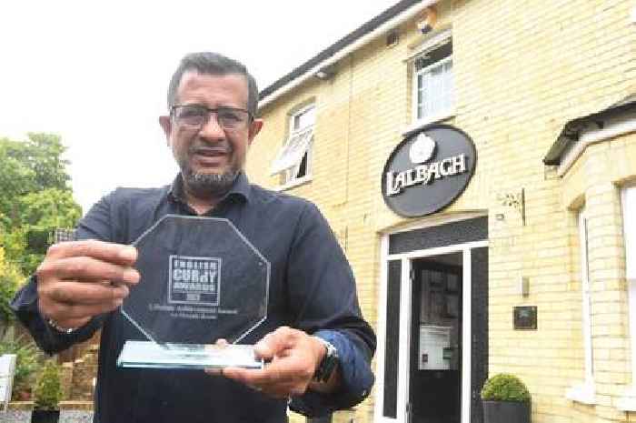 Head Chef at Cambs Bangladeshi and Indian diner wins Lifetime Achievement Award