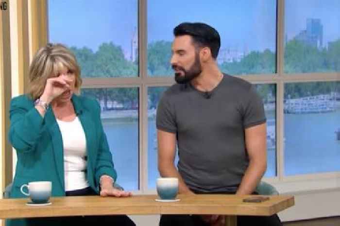 ITV This Morning's Ruth Langsford runs off set after being reduced to tears live on air
